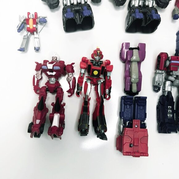 Transformers Action Figures Mixed Lot of 10 Includes Robot & Beast Modes - Picture 4 of 5